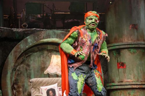 THE TOXIC AVENGER THE MUSICAL 6 Mark Anderson as Toxie Photo Irina Chira